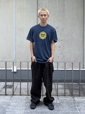 「XLARGE（エクストララージ）のアイテム」を使った、KIYOさん（メンズ・171cm）の夏コーディネート