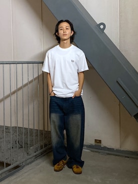 「エクストララージ」｜KIYOさん（メンズ・171cm）の春コーディネート