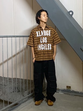 「エクストララージ」｜KIYOさん（メンズ・171cm）の春コーディネート