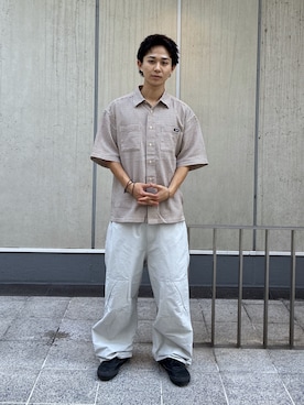 「XLARGE（エクストララージ）のアイテム（パンツ）」を使った、KIYOさん（メンズ・171cm）の春コーディネート