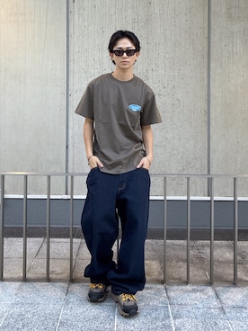 「エクストララージ」｜KIYOさん（メンズ・171cm）の春コーディネート