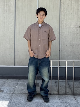 「XLARGE（エクストララージ）のアイテム（パンツ）」を使った、KIYOさん（メンズ・171cm）の春コーディネート