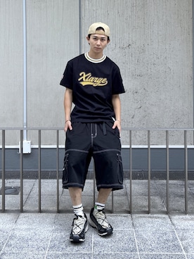 「XLARGE（エクストララージ）のアイテム（トップス）」を使った、KIYOさん（メンズ・171cm）の春コーディネート