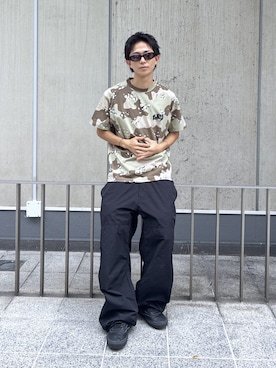 「XLARGE（エクストララージ）のアイテム（パンツ）」を使った、KIYOさん（メンズ・171cm）の春コーディネート