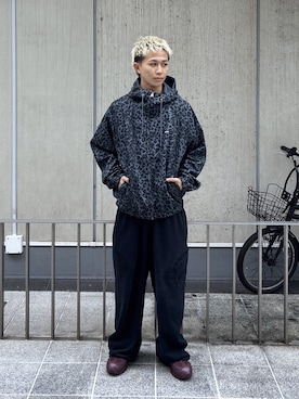 「XLARGE（エクストララージ）のLIGHT HOODED JACKET（ブルゾン、その他）」を使った、KIYOさん（メンズ・171cm）の秋コーディネート