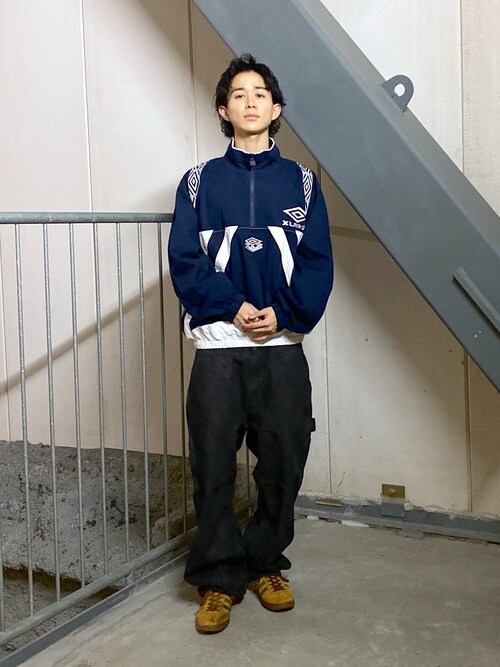 XLARGE（エクストララージ）の「XLARGExUMBRO HALF ZIP PULLOVER