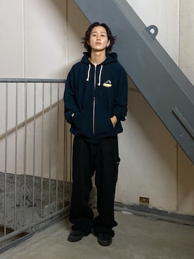 「エクストララージ」｜KIYOさん（メンズ・171cm）の春コーディネート