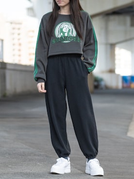 「STARTER BLACK LABEL（スターターブラックレーベル）のアイテム（トップス）」を使った、wwwearさん（レディース・155cm）の冬コーディネート