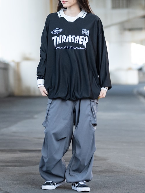 セール】【at】〔THRASHER/スラッシャー〕シャドウストライプ