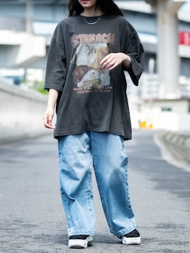 「JOHN'S CLOSET（ジョンズクローゼット）のアイテム」を使った、wwwearさん（レディース・155cm）の夏コーディネート