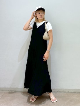 harukaさん（レディース・158cm）の夏コーディネート