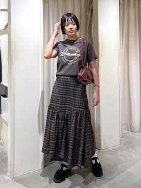「FREE'S MART（フリーズマート）のアイテム」を使った、harukaさん（レディース・158cm）の夏コーディネート