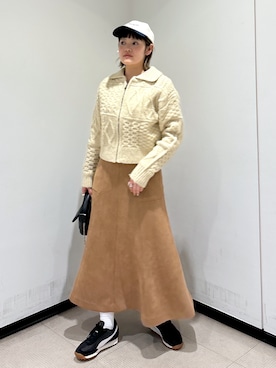 harukaさん（レディース・158cm）の冬コーディネート