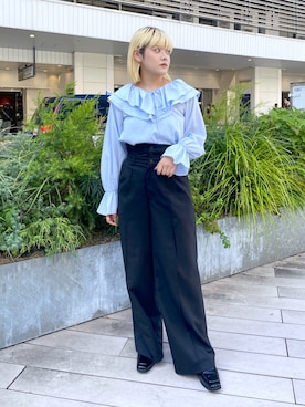 harukaさん（レディース・158cm）の秋コーディネート