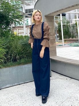 harukaさん（レディース・158cm）の秋コーディネート