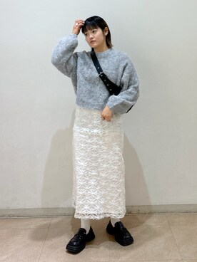 harukaさん（レディース・158cm）の冬コーディネート