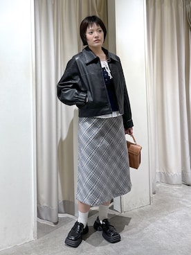 「レイヤードstyle」｜harukaさん（レディース・158cm）の秋コーディネート