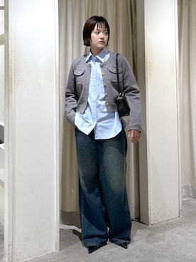 「レイヤードstyle」｜harukaさん（レディース・158cm）の秋コーディネート