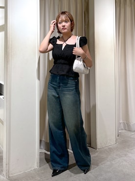 harukaさん（レディース・158cm）の夏コーディネート