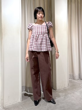 harukaさん（レディース・158cm）の夏コーディネート