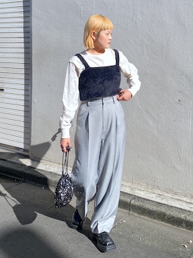 harukaさん（レディース・158cm）の秋コーディネート