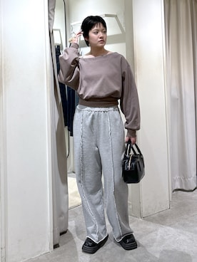 harukaさん（レディース・158cm）の冬コーディネート