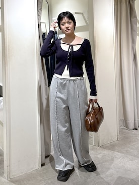 harukaさん（レディース・158cm）の冬コーディネート