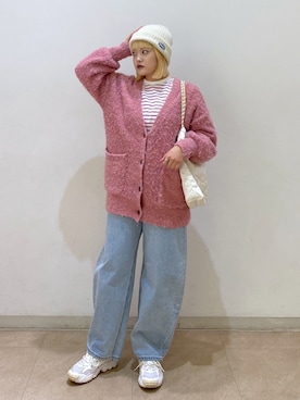 harukaさん（レディース・158cm）の冬コーディネート