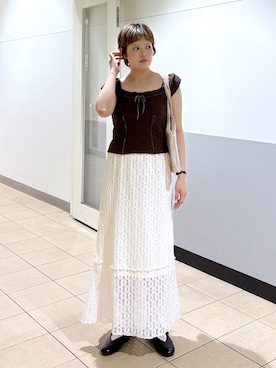 harukaさん（レディース・158cm）の春コーディネート