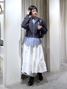 「レイヤードstyle」｜harukaさん（レディース・158cm）の秋コーディネート