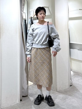 harukaさん（レディース・158cm）の冬コーディネート