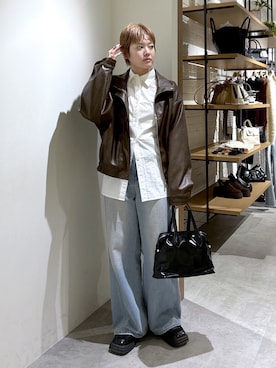 harukaさん（レディース・158cm）の冬コーディネート