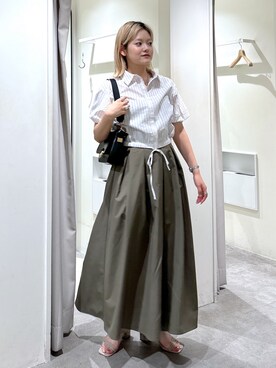 harukaさん（レディース・158cm）の夏コーディネート