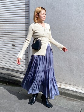 harukaさん（レディース・158cm）の冬コーディネート