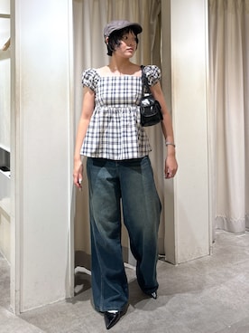 harukaさん（レディース・158cm）の夏コーディネート