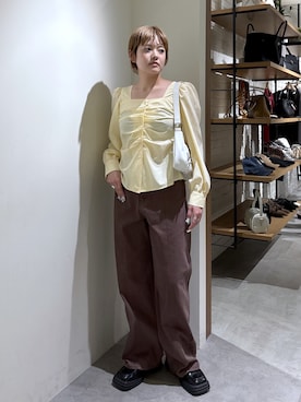 harukaさん（レディース・158cm）の冬コーディネート