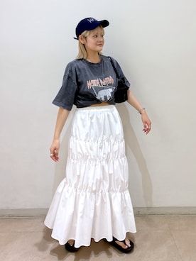 harukaさん（レディース・158cm）の夏コーディネート