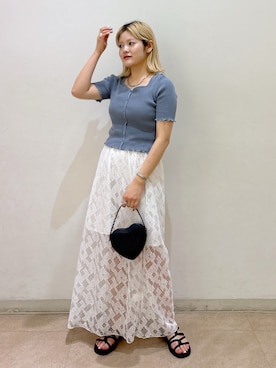 「IPANEMA（イパネマ）のアイテム」を使った、harukaさん（レディース・158cm）の夏コーディネート