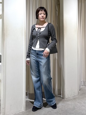 「レイヤードstyle」｜harukaさん（レディース・158cm）の秋コーディネート