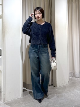 「FREE'S MART（フリーズマート）のアイテム（トートバッグ）」を使った、harukaさん（レディース・158cm）の秋コーディネート