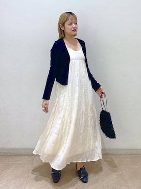 「FREE'S MART（フリーズマート）のアイテム（スリッポン）」を使った、harukaさん（レディース・158cm）の春コーディネート