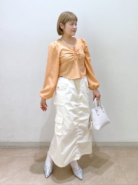 harukaさん（レディース・158cm）の春コーディネート