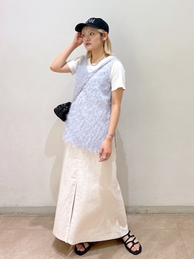 harukaさん（レディース・158cm）の夏コーディネート