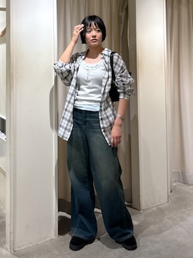 harukaさん（レディース・158cm）の夏コーディネート