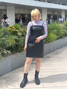 harukaさん（レディース・158cm）の秋コーディネート