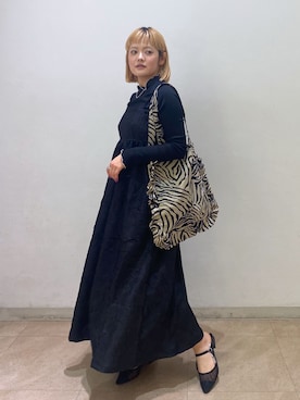 harukaさん（レディース・158cm）の冬コーディネート