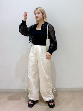 harukaさん（レディース・158cm）の夏コーディネート