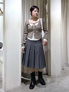 harukaさん（レディース・158cm）の秋コーディネート