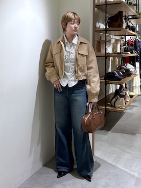 「FREE'S MART（フリーズマート）のアイテム」を使った、harukaさん（レディース・158cm）の春コーディネート