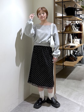 harukaさん（レディース・158cm）の冬コーディネート